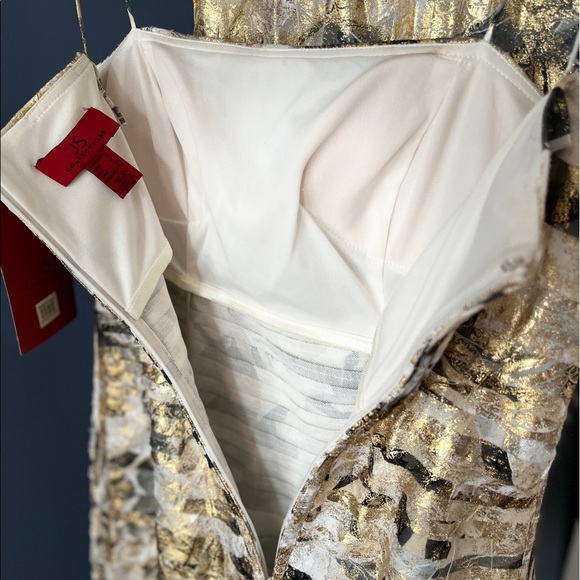 NWT JS Collections Tiered Dress Sz 4 - Picture 5 of 11